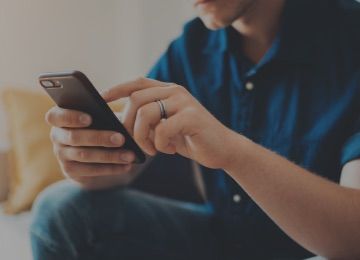 text phone & online tracking